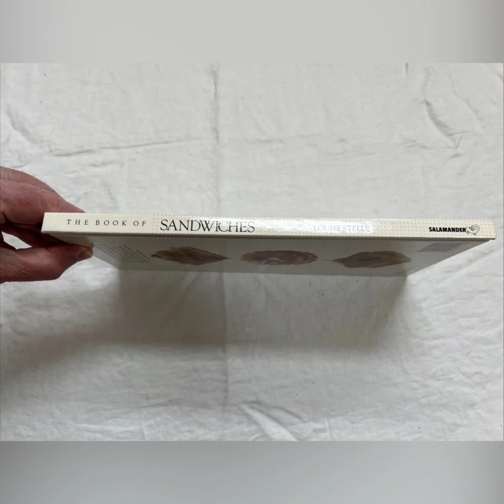 The Book Of Sandwiches By Louise Steele HARDCOVER British Tea Cookbook